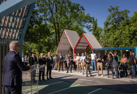 Az ország legnagyobb közlekedési játszóparkja jött létre