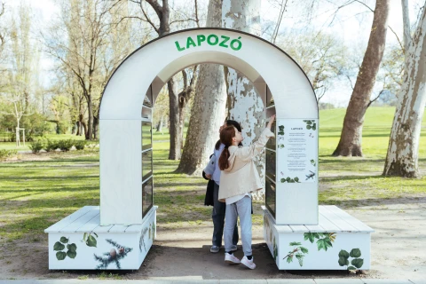 Könyvcsere pont nyílt a Városligetben a Bookline és a Liget Budapest jóvoltából