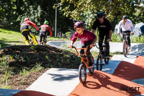 Igazi különlegesség a pumptrack pálya
