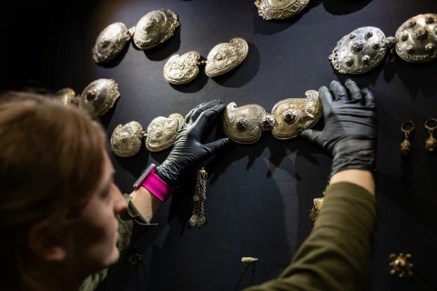 The Museum of Ethnography’s grandiose permanent exhibition is currently being mounted